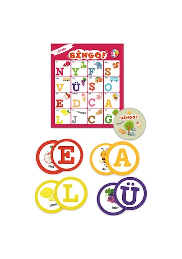 Bingo - Tombala Oyunu - Alfabe
