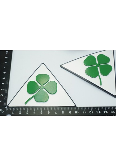 Dk Tuning Yonca Logo Çamurluk 3m 3d Logo Alfa Romeo İle Uyumlu