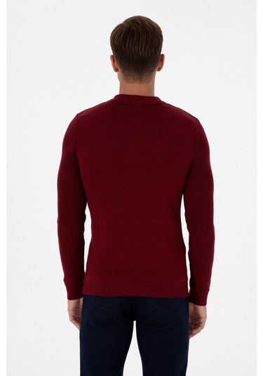 U.s. Polo Assn. Erkek Bordo Kazak /triko 50313685-vr014 Bordo