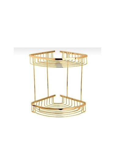 İsaoğlu Yapı Gold Şampuanlık Altın Şampuanlık Komple Pirinç Paslanmaz Parlak Gold Askılık Gold