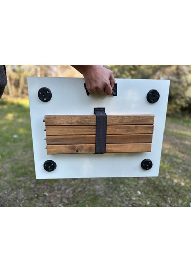 Portatif Kamp Masası Balkon Bahçe Masası Piknik Masası Sehpası 60