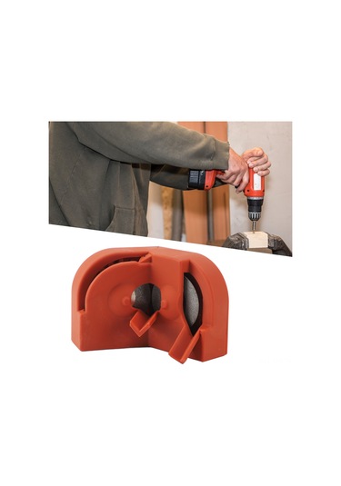 Yaozixa Portatif Elektrikli Matkap Ucu Taslaştırıcı - 5 Saniyede Keskinleştirme - Çelik/carbide Uçlar İçin - Turuncu