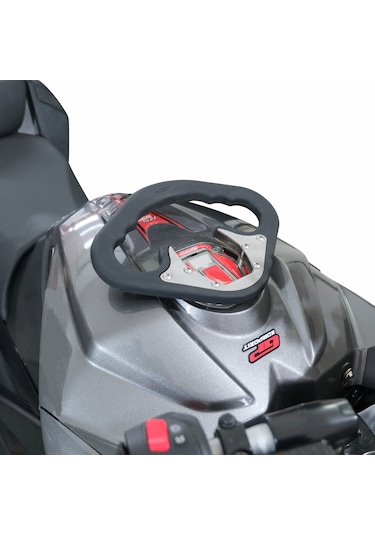 GP Kompozit Bajaj Pulsar RS 200 2015-2024 Uyumlu Depo Üstü Artçı Tutamak Siyah