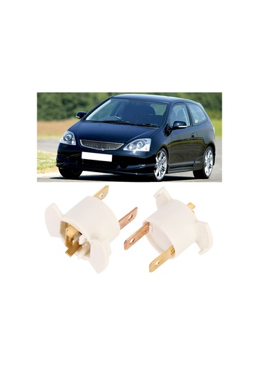 Wezone Honda Crv Hrv Far Ampul Soketi 33116-sd4-961 Dayanıklı Montajlı 2005-2006 Model Uyumlu
