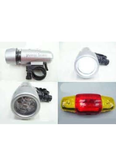 Belderia Bisiklet Lambası Feneri Ön Far Arka Stop Sinyali Çok Renkli