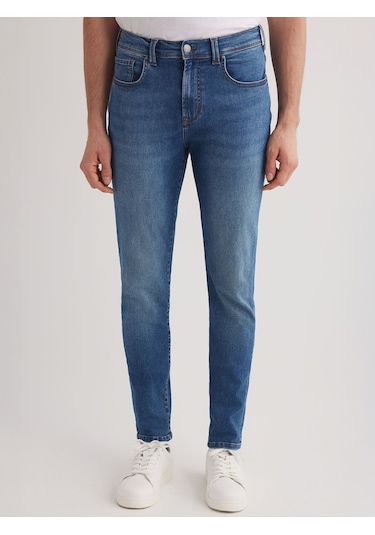 Jud Jack 126 Normal Bel Mavi Skınny Jeans Erkek Mavi