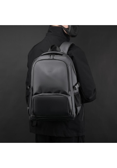 Dancemonkey Sırt Sırt Seyahat Oxford Kapasiteli Gri Erkek Çantası Çantası Çantası Büyük Bilgisayar Açık Ag Gri