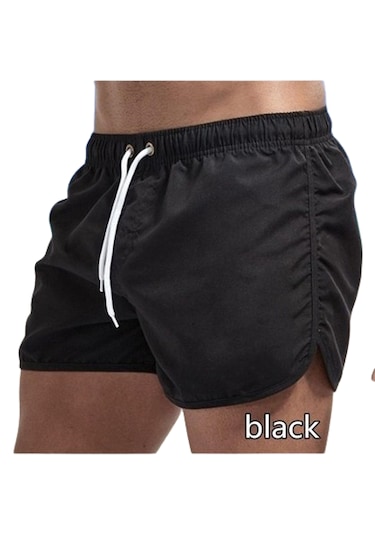Jmsstore Erkek Çabuk Kuruyan Mayo Şort - Siyah