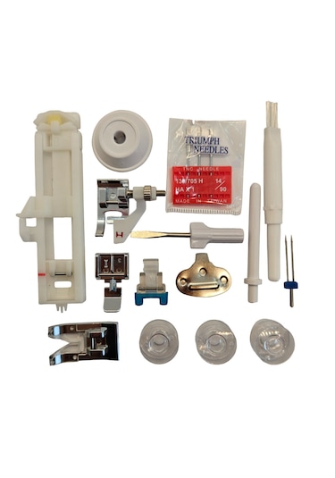 Moonstar 2720 200 Desen Ev Tipi Elektronik Düz Dikiş Makinesi Beyaz
