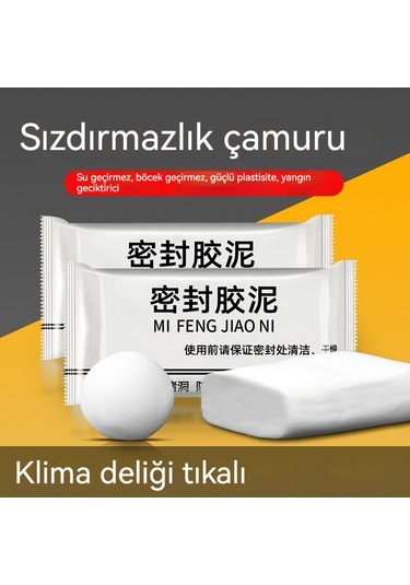 Ev Boru Sızdırmazlık Çamuru Duvar Dolum Duvarı Klima Delik Sızdırmazlık Çamur Yapıştırıcısı Yaklaşık 30g/adet 10