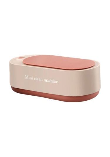 Vkemall Pembe Usb Şarjlı Ultrasonik Temizleyici - Yüksek Frekanslı Titreşim İle Derinlemesine Temizleme, Ev Ve Mağaza Kullanıma Uygun