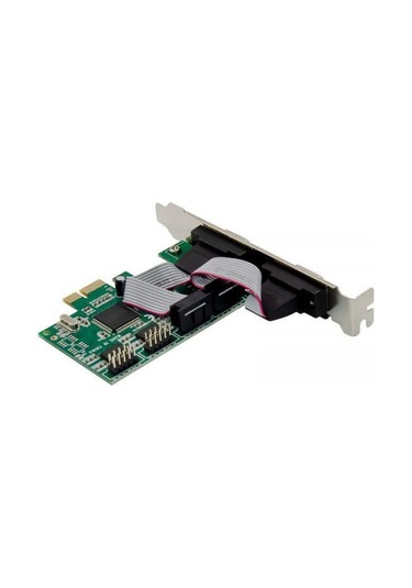 Pci Express 4 Port Com Kart Rs232 Db9 Pcı-e Çoklayıcı Com Kart