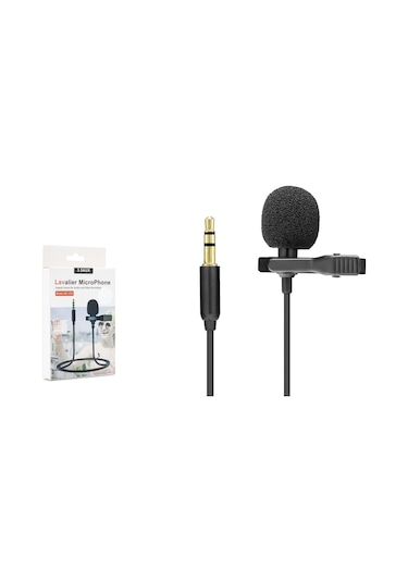 Hadron HD571A 3.5 MM Kablolu Yaka Mikrofonu