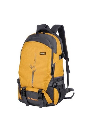 Pazly Kampçılar Ve Yürüyüşçüler İçin Ergonomik 45l Sırt Çantası - Sarı Model Sarı