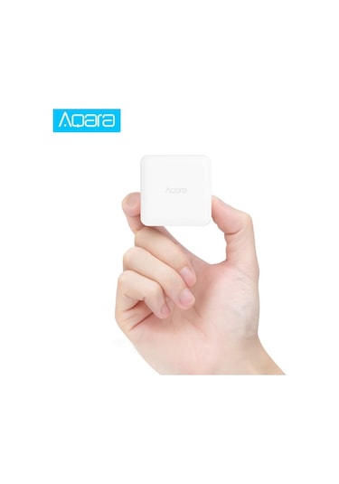 Aqara Beyaz Zihirli Küp Kontrolörü: 6 Hareketle Akıllı Ev Cihazlarını Tv, Işık, Temizleyici Zigbee İle Kumanda Et