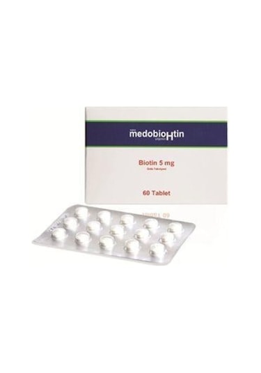 Dermoskin Medohbiotin Biotin 5 MG x 60 Tablet