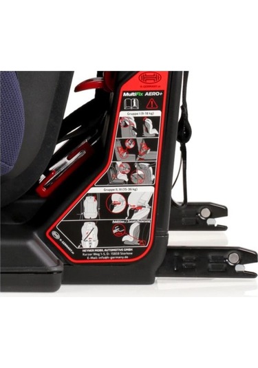 Heyner Multifix Aero Plus 9-36kg Isofix Oto Koltuğu Cosmic Blue I,ıı,ııı