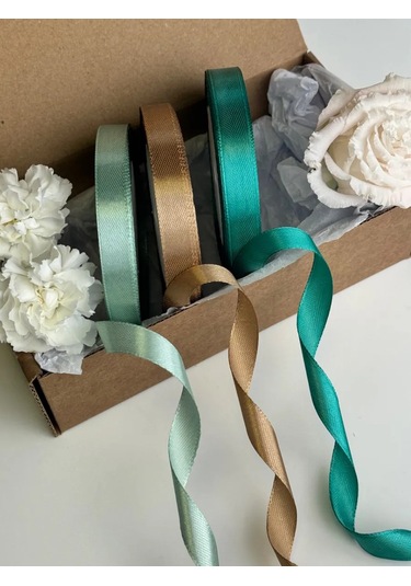Gw Pack El İşleri İçin Saten Ambalaj Şeridi 1,2 Cm 22 M 3 Adet 218463858