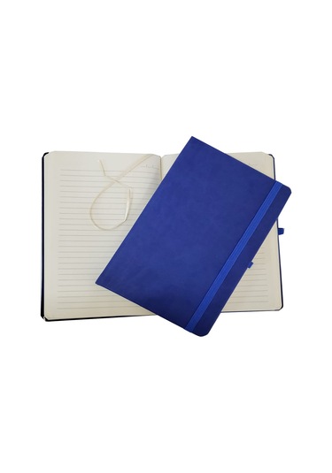 Mavi Renk Termo Deri Defter