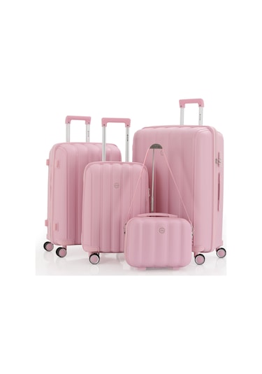 Mçs Polipropilen 4lü Valiz Seti V305 S21yy1000080-set 00070 Pudra