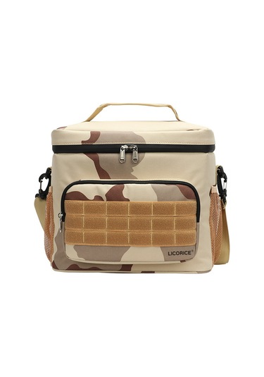 Lıcorıce Açık Büyük Kapasiteli 15l Geri Alınabilir Çift Kullanımlı Isı Yalıtımı Ve Soğuk Tutma Piknik Çantası Haki