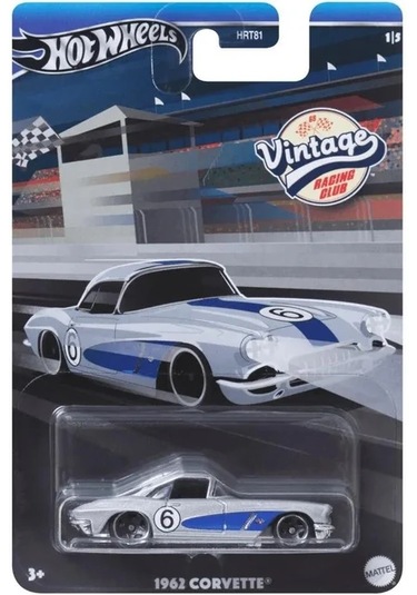 Hot Wheels Vintage 1962 Corvette Gri