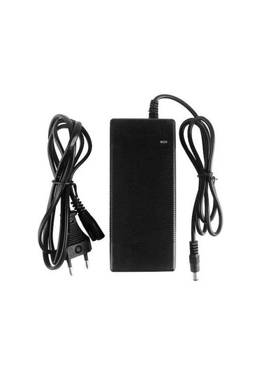 Novahub 42v Elektrikli Scooter Şarj Cihazı - Hızlı Ab Fişli Şarj, 100mm, Plastik Yapı