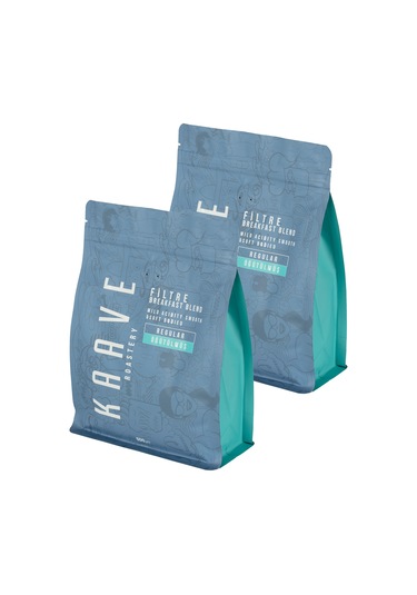 Kaave Roastery Filtre Breakfast Blend Filtre Kahve 2 x 500 G