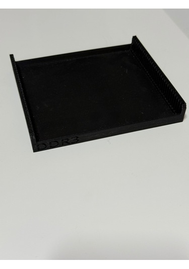 Ddr4 Ram Stand - 3d Baskı - Siyah