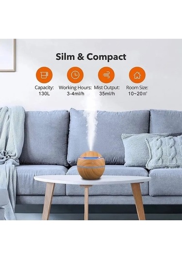 Xiaoguang Ambition Wood Color Ev Hava Nemlendirici Ahşap