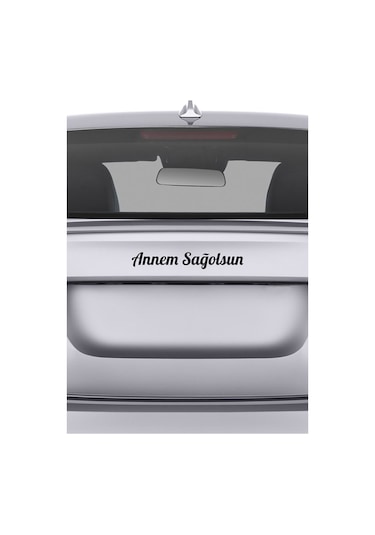 Annem Sağolsun Araç Sticker 21x29 Cm, Oto Sticker, Araba Sticker