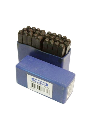 Partner Pt21214 Çelik Harf 27 Parça 4  MM