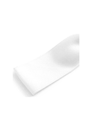 10 Adet Beyaz Saten Fiyonk Süsleme Küçük Kurdele Seti