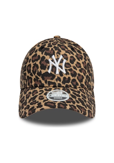 New York Yankees Kadın Leopar 9forty 60595363 Şapka-5735 Leopar