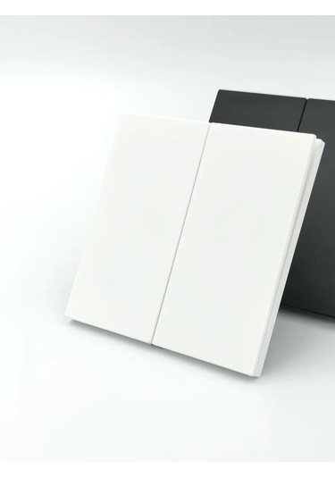 Tocterra Beş Aydınlatmasız Beyaz Düğmeli Anahtar 450913301