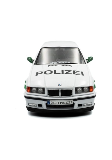 1:18 Solido 1991 Bmw E36 M3 Coupe Drıft Polızeı Model Araba
