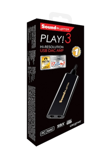 Creative Soundblaster Play! 3 24-BIT 96 KHZ USB Ses Kartı