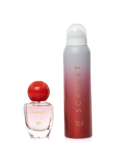 Rebul Scarlet Kadın Parfüm EDP 50 ML + Scarlet Kadın Sprey Deodorant 150 ML