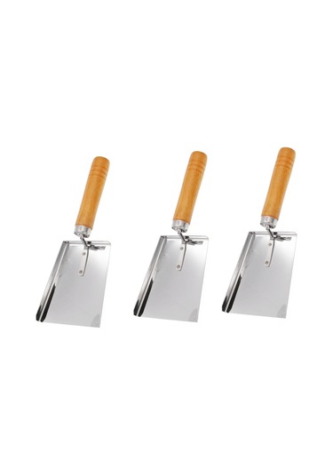 Xurunkeji Arıcılık Aleti Bal Temizleme Küreği Arı Kovanı Küreği Ahşap El Tutacağı İle Arı Temizleme Bal Kazıyıcı