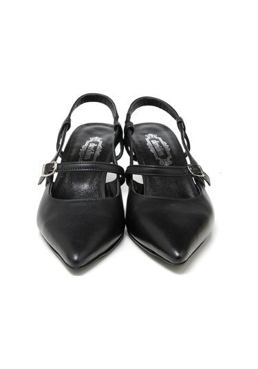 Sandalet Kadın Rc-4011 Deriden Siyah Siyah