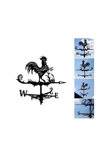 Lijinxu Paslanmaz Rüzgar Gülü Çiftlik Sahne Açık Bahçe Yard