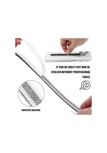 Beyaz 1 Adet Kendinden Yapışkanlı Kapı Ve Pencere Contaları