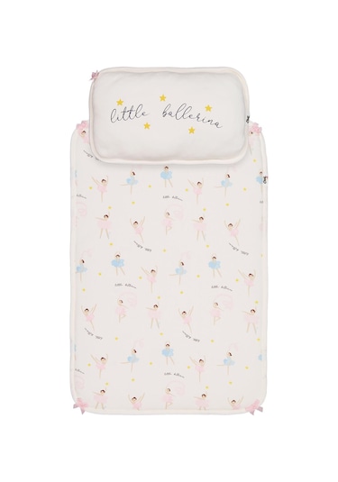 Civil Baby Balerin Empirme Baskılı Alt Açma - Ekru Standart