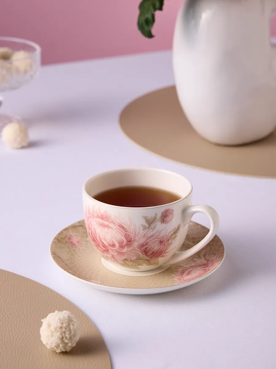 Lefard Astra Porselen Çay Takımı 300 Ml Hediyelik 145623542 Beyaz