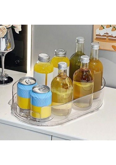 Suntek Döner Tablalı Saklama Tepsisi, Gıda Dolabı Ve Temizlemek