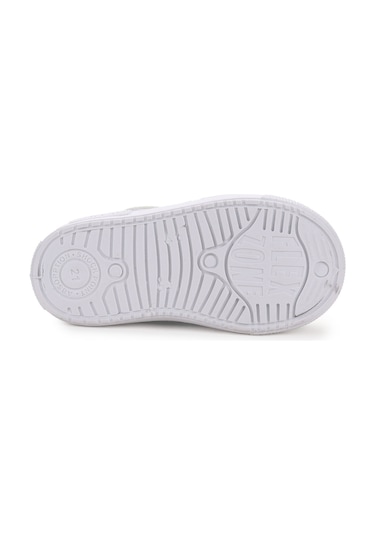 Sanbe 401 V 014 Cırtlı Erkek Bebek Keten Sandalet Yeşil