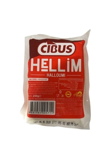 Cibus Tam Yağlı Hellim Peyniri 250 G