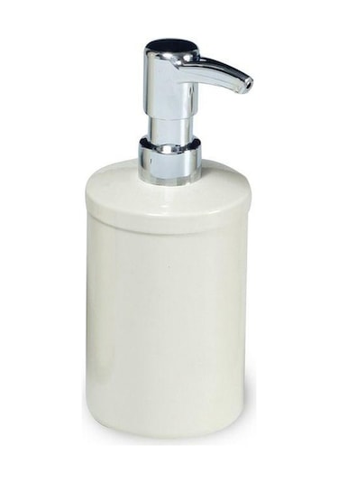 Zethome Beyaz Dörtlü Banyo Seti (çöp Kovası-fırça-sabunluk-diş Fı Beyaz