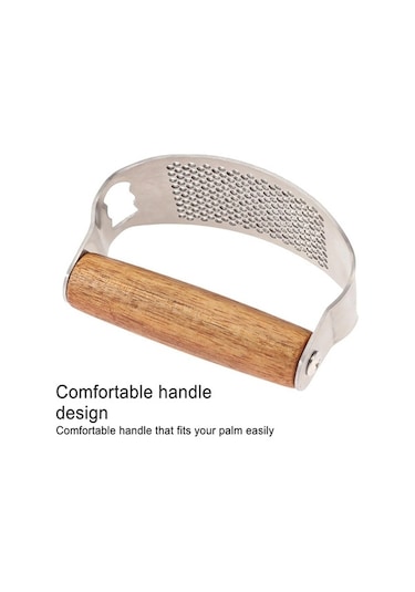 Wondernest Sarımsak Sarımsak Rocker, Rocker Paslanmaz Jialan Çelik Basın Ax Gümüş