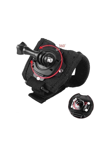Dji Osmo Pocket için Bilek Bandı Ile 14 Adaptör Braketi 360 Derece